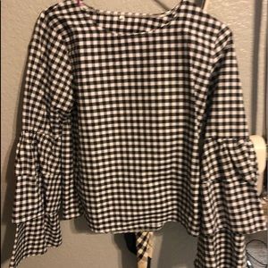 Checkered top